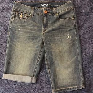 I.N.C. Regular Fit Bermuda Shorts